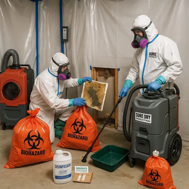 Contaminated Water Handling Protocols process in Ford County, KS